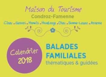 Balades thématiques en Condroz grâce au réseau d&rsquo;Ambass&rsquo;Acteurs