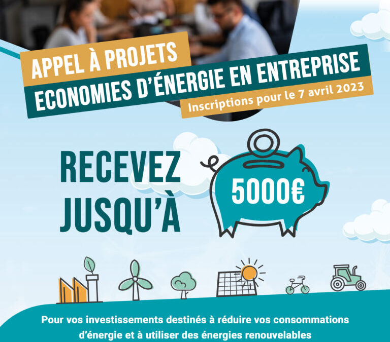 Appel à projets « économies d&rsquo;énergie en entreprise »